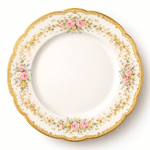 Plate-Gold Rim